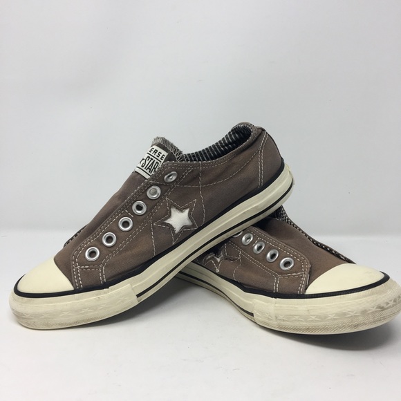 converse no lace slip on